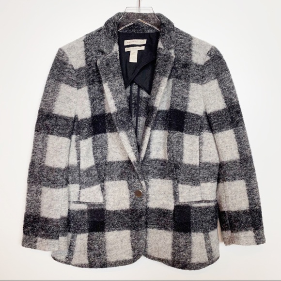 Banana Republic Jackets & Blazers - Banana Republic Heritage Buffalo Check Wool Blazer